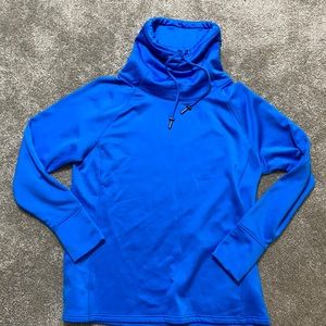 Athleta fleece lined funnel neck sweatshirt
